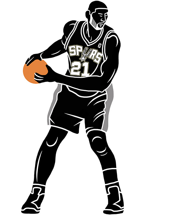 San Antonio Spurs Tim Duncan