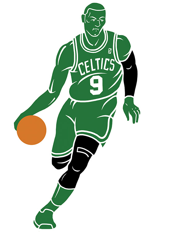 Boston Celtics Rajon Rondo